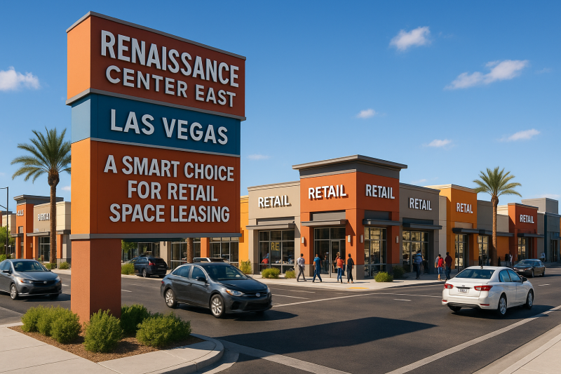 Why Retail Space for Lease at Renaissance Center East Is the Smart Choice in Las Vegas